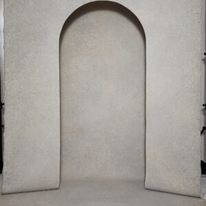 arch backdrop set for photography