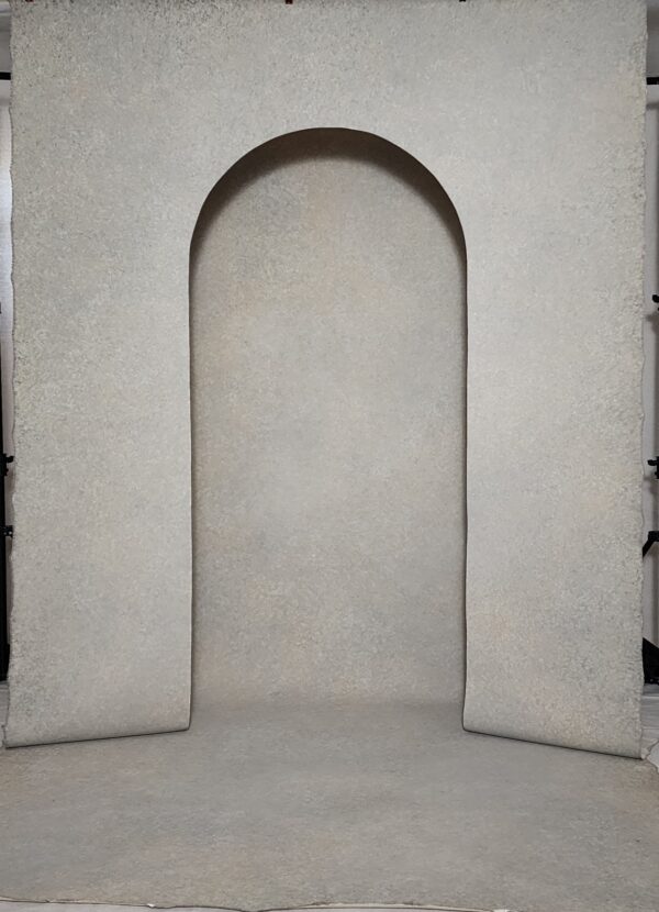 arch backdrop set for photography