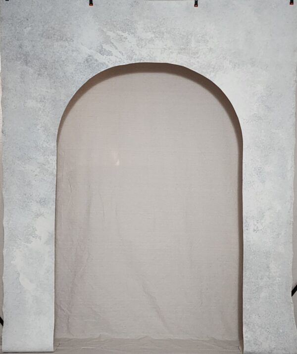 arch backdrop set for photography